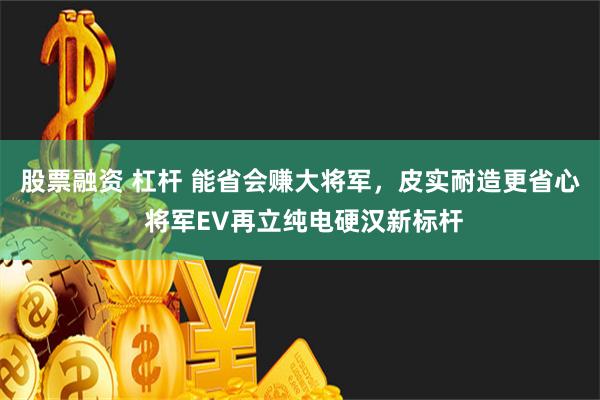 股票融资 杠杆 能省会赚大将军，皮实耐造更省心 将军EV再立纯电硬汉新标杆